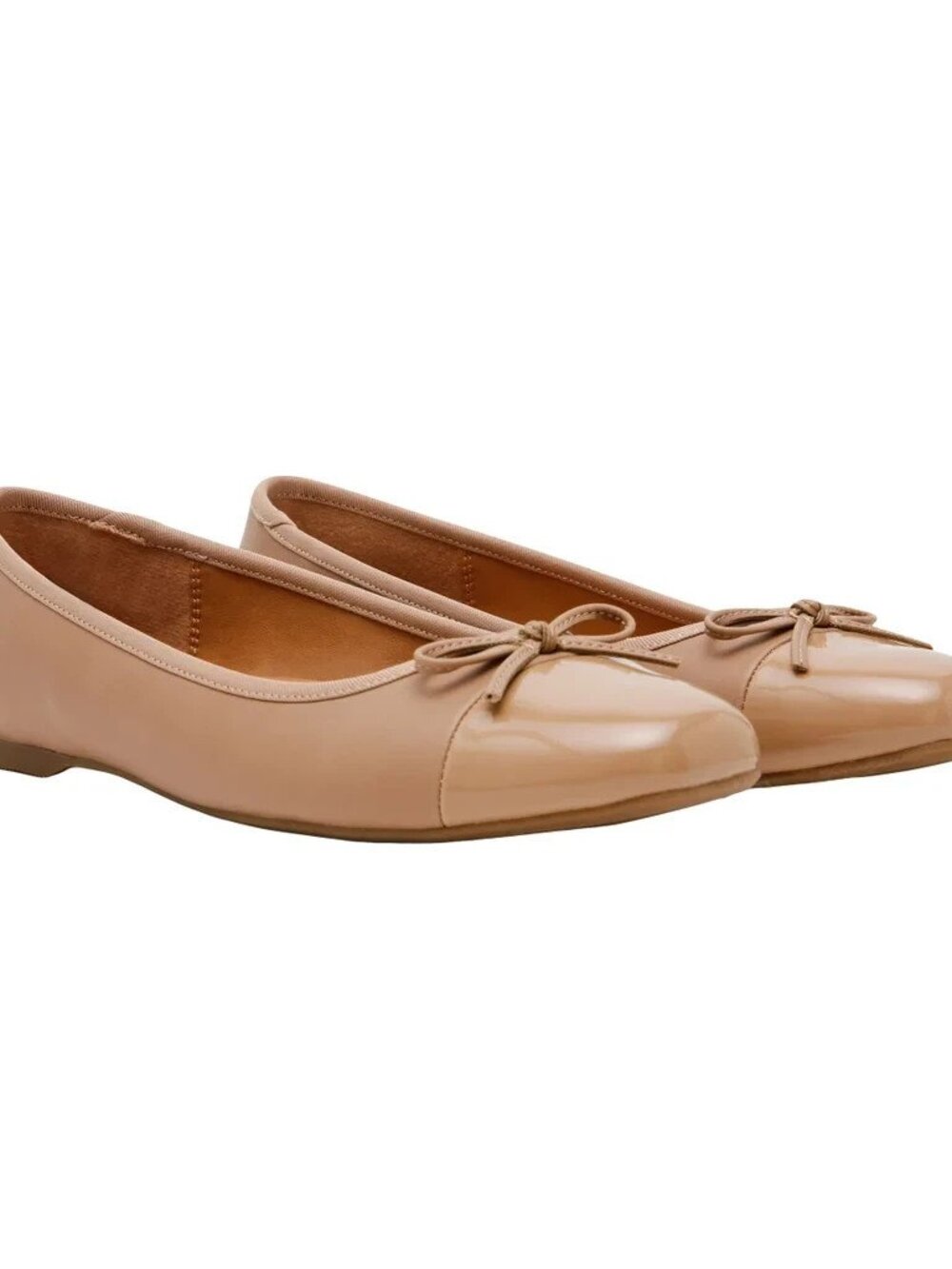 DV Dolce Vita Women's Size 10 Moxy DW624783 Beige Ballerina Flats NIB - Picture 1 of 7